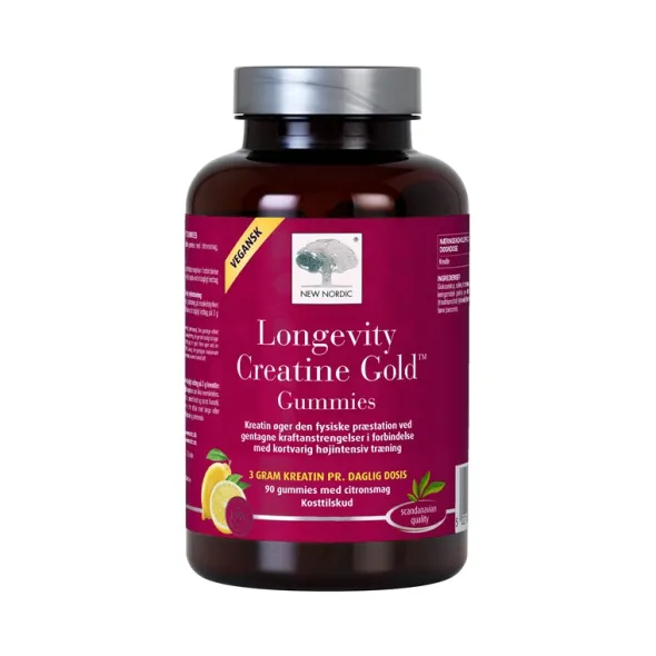 New Nordic longevity creatine gold gummies