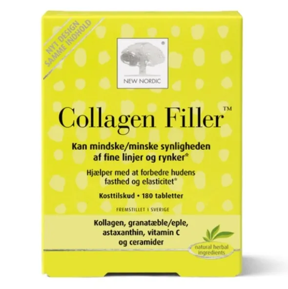 New Nordic skin care collagen filler