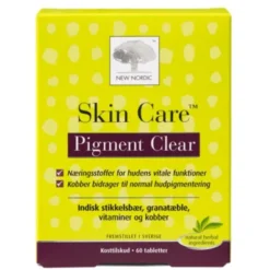 New Nordic skin care pigment clear