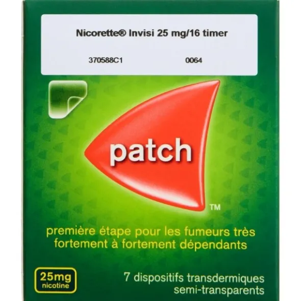 Nicorette invisi nikotinplastre 2care4