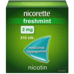 Nicorette nikotintyggegummi freshmint