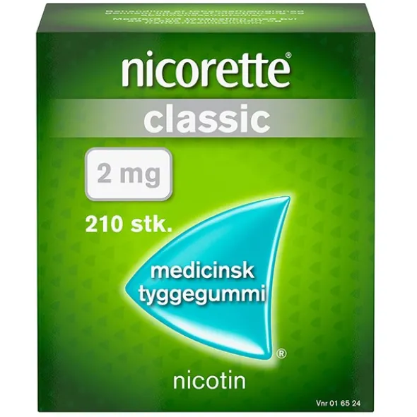 Nicorette nikotintyggegummi classic
