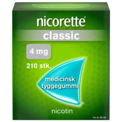 Nicorette nikotintyggegummi classic