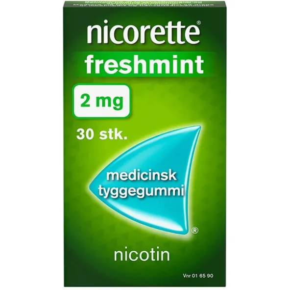 Nicorette nikotintyggegummi freshmint