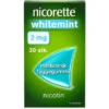 Nicorette nikotintyggegummi whitemint