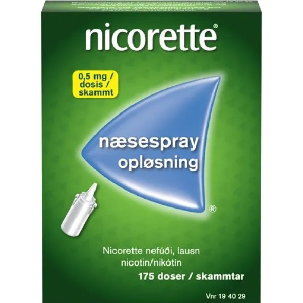Nicorette næsespray