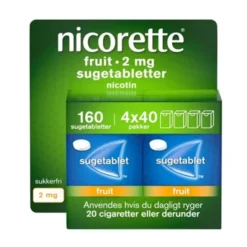 Nicorette sugetabletter fruit