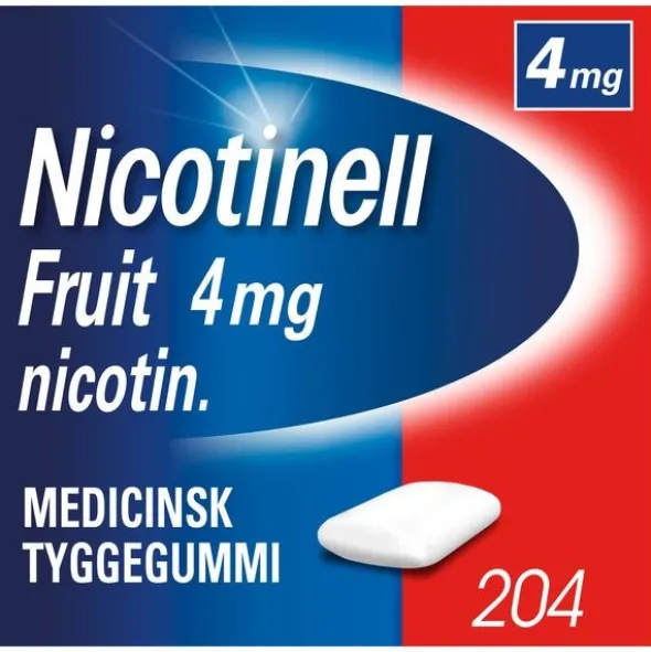 Nicotinell tyggegummi fruit