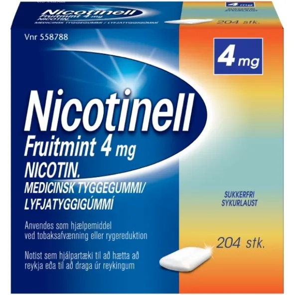 Nicotinell tyggegummi fruitmint