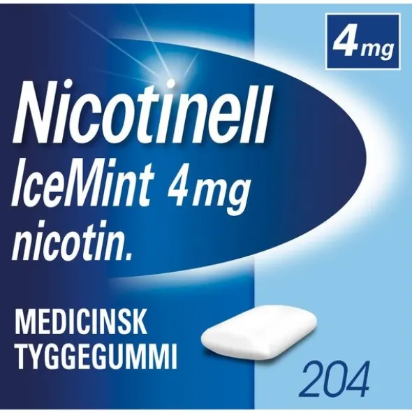 Nicotinell tyggegummi icemint