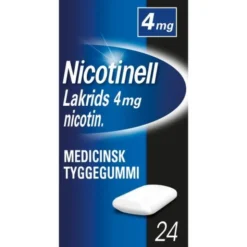 Nicotinell tyggegummi lakrids