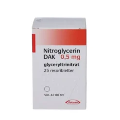 Nitroglycerin resoribletter