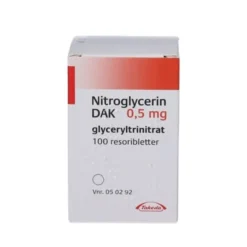 Nitroglycerin resoribletter