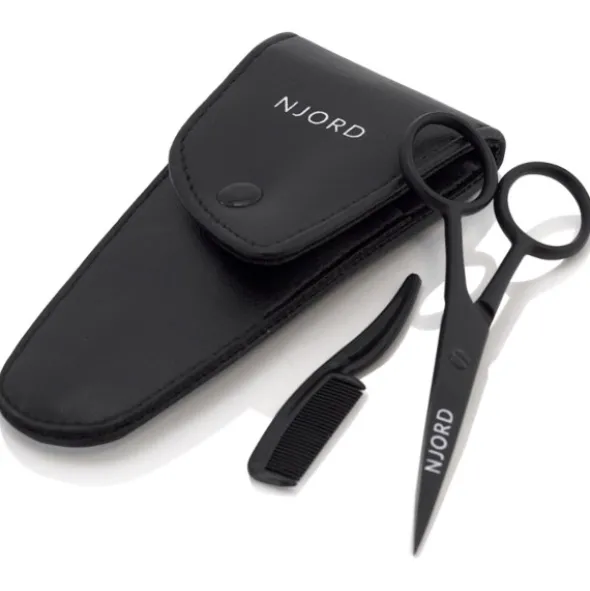 Njord beard comb & scissor