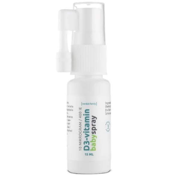 Nordisk Family D3-vitamin babyspray
