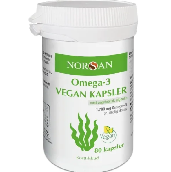 NORSAN Omega-3 vegan kapsler
