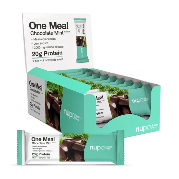 Nupo One Meal bar chocolate/mint collagen