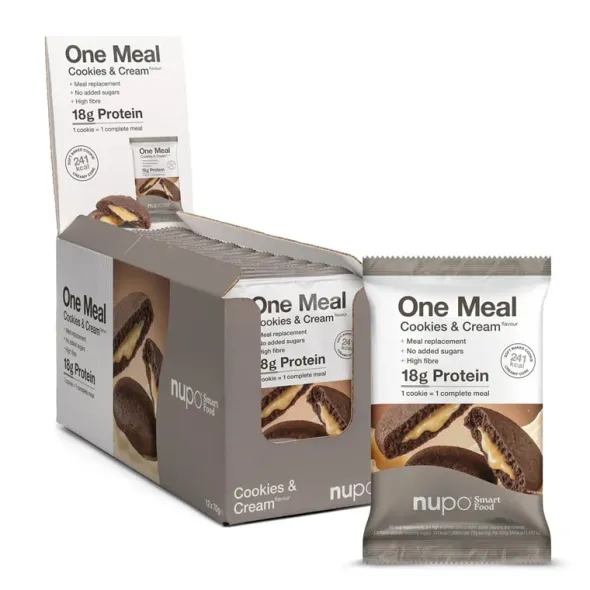 Nupo One Meal soft baked cookies and cream