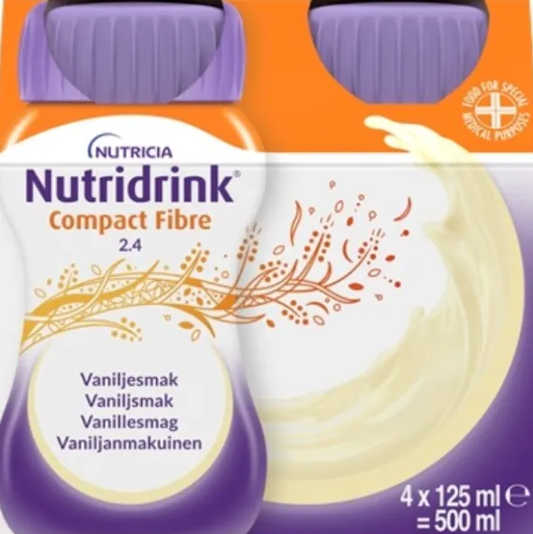 Nutridrink Compact Fibre vanilje