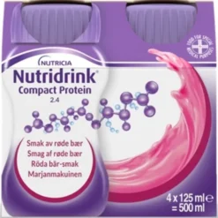 Nutridrink Compact Protein røde bær