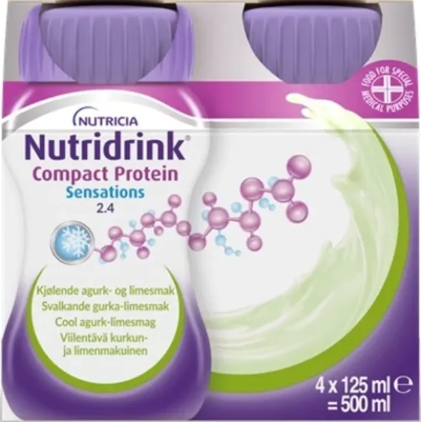 Nutridrink Compact Protein Sensations cool agurk-lime