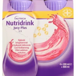 Nutridrink Jucy Plus cool hindbær