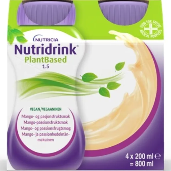 Nutridrink PlantBased mango-passionsfrugt