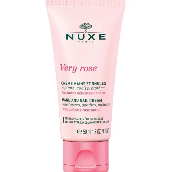 Nuxe Very Rose hand and nail cream