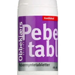 Obbekjærs pebermyntetabletter