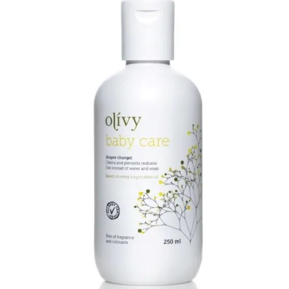Olivy baby care diaper change