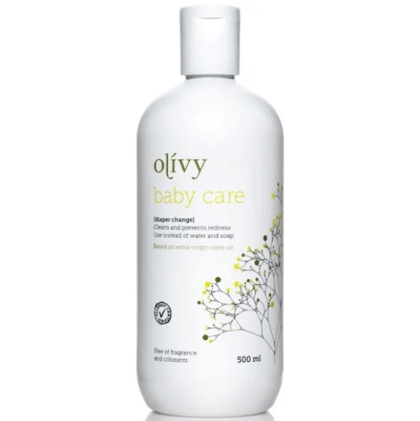 Olivy baby care diaper change