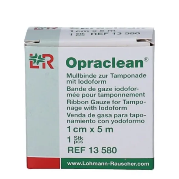 Opraclean jodoform gazebind