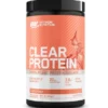 Optimum Nutrition clear protein 100% plant protein isolate juicy peach