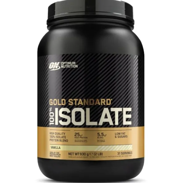 Optimum Nutrition gold standard 100% isolate vanilla