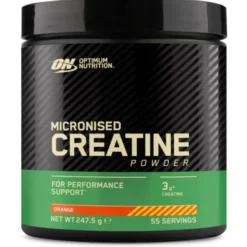 Optimum Nutrition micronised creatine powder orange