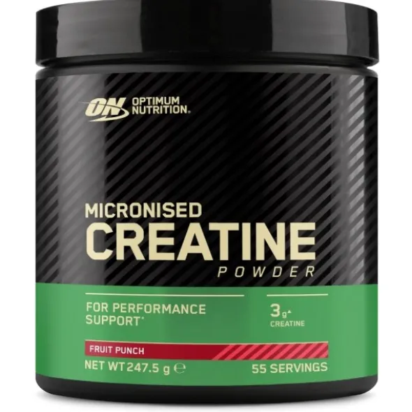 Optimum Nutrition micronised creatine powder fruit punch