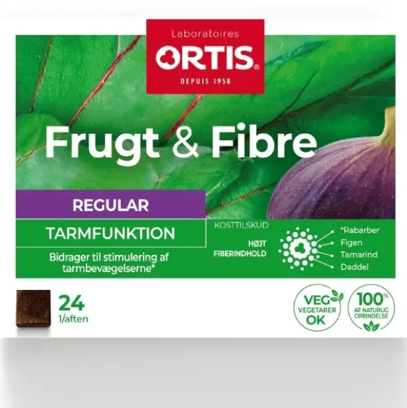 Ortis frugt & fibre terninger