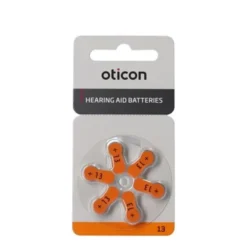 Oticon zinc air batterier 13