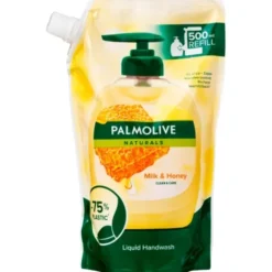 Palmolive flydende håndsæbe milk & honey refill