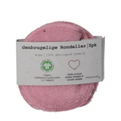 Pargaard genbrugelige rondeller rosa