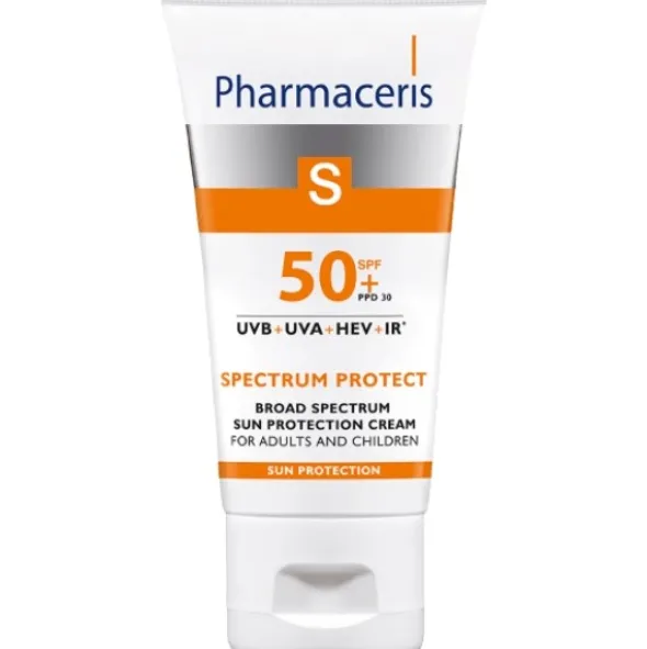 Pharmaceris S broad spectrum sun protection cream spf50+