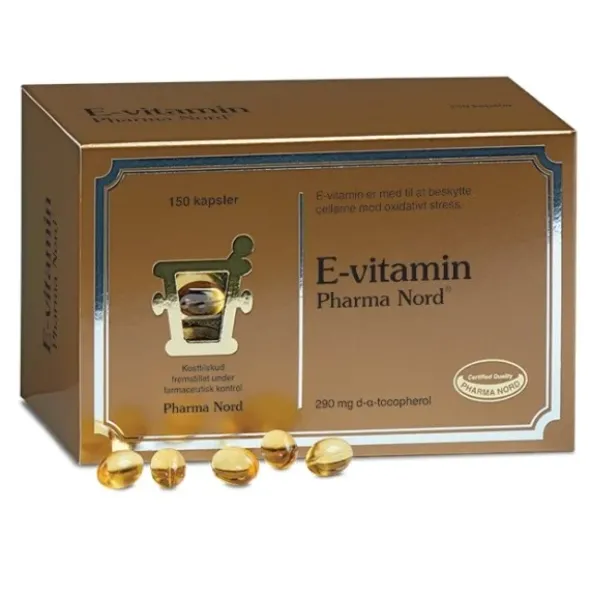 Pharma Nord E-vitamin kapsler 290 mg