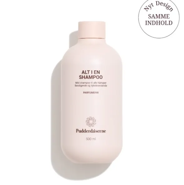 Pudderdåserne alt-i-en shampoo