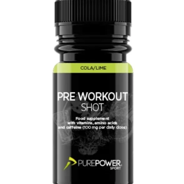 Pure Power pre workout shot cola lime