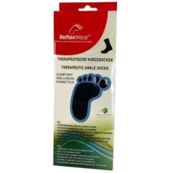ReflexWear diabetes & comfort strømpe sort