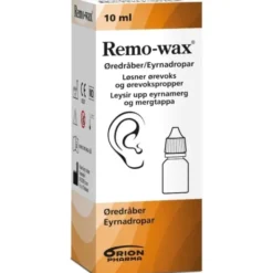 Remo-wax øredråber u/sprøjte