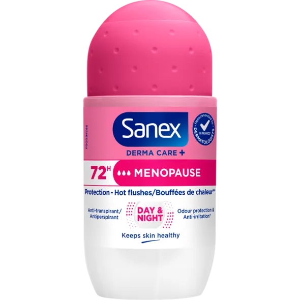 Sanex derma care+ menopause deo