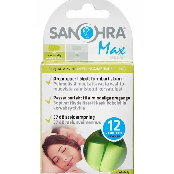 Sanohra max regular ørepropper