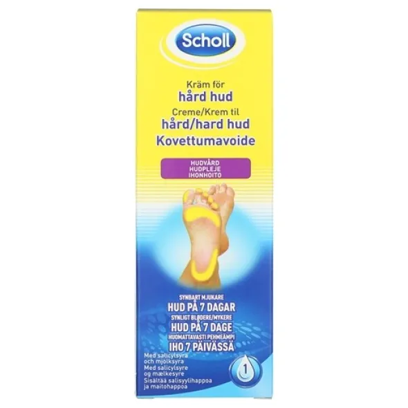 Scholl intensiv creme hård hud