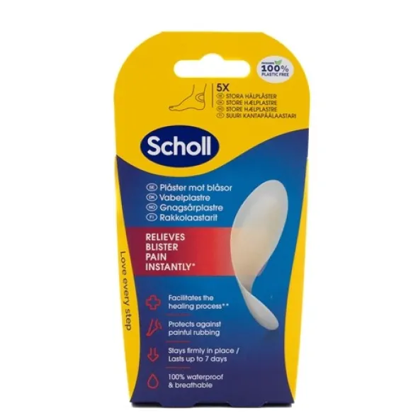 Scholl vabel plaster hæl